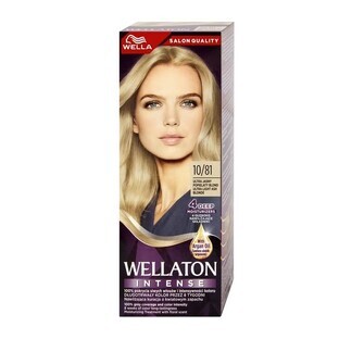 Wellaton Intense Kleurcrème 10/81 Ultra Licht Grijs Blond