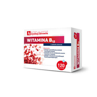 Vitamin B12, 120 tablets