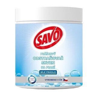 Savo, Polvo quitamanchas para tejidos blancos, 450 g