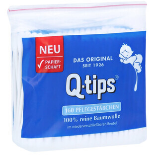 Q-Tips, Reinigungsstäbchen, 160ST