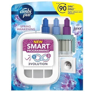 Ambi Pur 3Volution Rafraîchisseur d'air électrique Réveil du printemps Rafraîchisseur d'air 20 ml