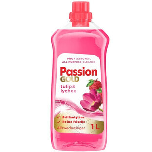 Passion Gold, Multifunctional Floor Polish Tulip Lychee, 1 l