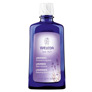 Weleda, Entspannendes Lavendelbad mit Lavendelöl, 200 ml