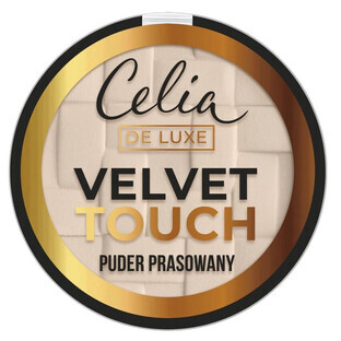 Celia De Luxe Velvet Touch Press Powder 101 Beige Transparent, 9g