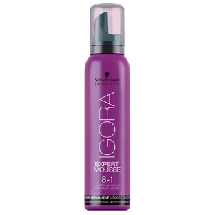 Schwarzkopf Igora Igora Expert Colouring Wax Mousse 8-1 Biondo Grigio Chiaro, 100ml