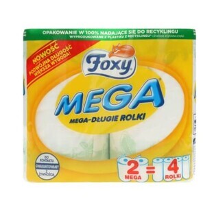 Foxy Mega, essuie-tout, 2 rouleaux
