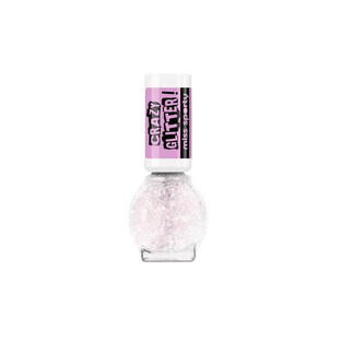 Smalto per unghie Miss Sporty Crazy Crazy Glitter 030, 7ml