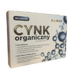 Zinc orgánico, 60 comprimidos