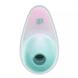 Satisfyer Pixie Dust ectastische stimulator met lucht Mint/Roze, 1 stuk