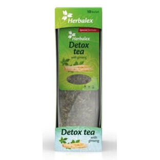 Herbalex Detox Thee met e-sap, 14 builtjes