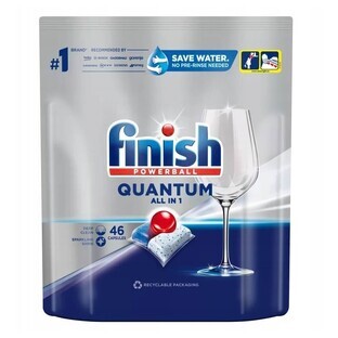 Finish Quantum Fresh Capsule per lavastoviglie, 46 pezzi
