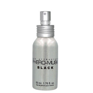 Phero-Musk Black for Men Profumo ai feromoni per uomo, 50ml