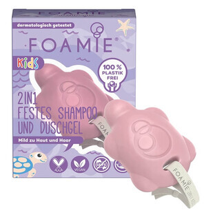 Foamie Almond and Peach Oil 2in1 Shampoo and Shower Gel, 80g