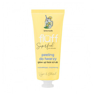 Fluff Glow Up Lemonade Exfoliërende Gezichtsscrub, 75ml