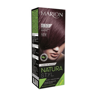 Marion 630 Peinture à la cire bordeaux intense 80 ml + Conditionneur 10 ml