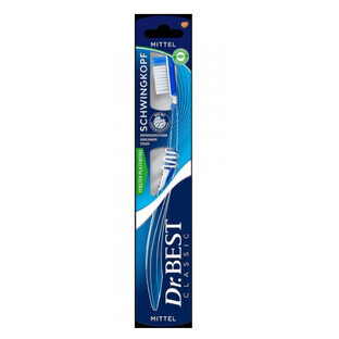 Dr.Best, Toothbrush with oscillating head, medium, 1 pc