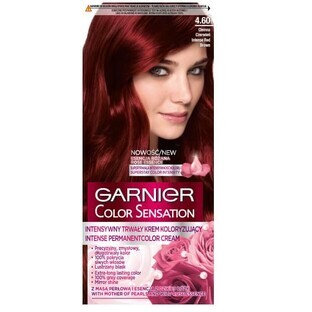 Garnier Color Sensation hair color cream 4.60 intense dark red