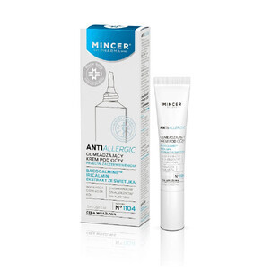 Mincer Pharma Crème antiallergique lissante pour les yeux No. 1104, 15ml