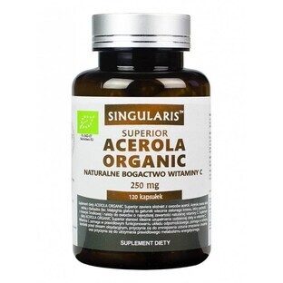 Singularis Superior Acerola Bio Acerola Forte 250mg 120 cápsulas
