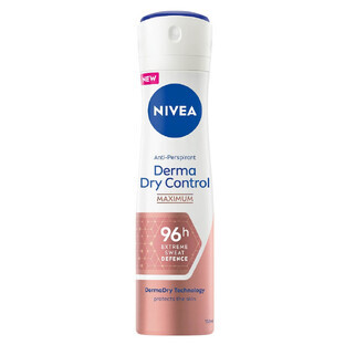 Nivea Derma Dry Control Antiperspirant Spray, 150ml