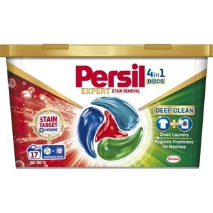 Discos Quitamanchas Persil Expert, discos de lavado 4 en 1, 289 g
