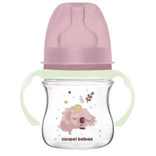 Canpol EasyStart Sleepy Koala 0m+ 35/236 Flasche, Anti-Kolik, EasyStart Sleepy Koala 0m+ 35/236 Rosa 120ml