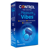 Control Pleasure Vibes Piercing vibrating vibrator with ergonomic shape, 1 pc.