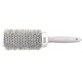 Olivia Garden Expert Expert Blowout Speed Wavy Bristles Brosse de séchage et de mise en forme blanc/gris, 55mm