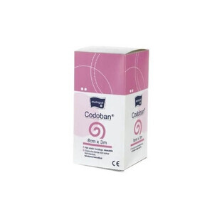 Elastische Binde, Codoban, 3m x 8cm, 1 Stück - Langfristig!