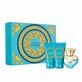 Versace Dylan Turquoise Pour Femme set apă de toaletă 50ml + apă de duș 50ml + loțiune de corp 50ml