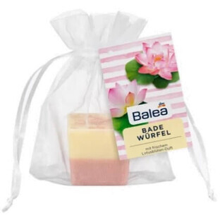 Balea, Bath cube, lotus flowers, 50 g