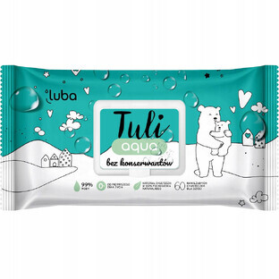 Luba Baby lingettes humides sans conservateurs, 60 pièces