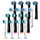 Valuabletry, Cross Clean, Portacepillos de dientes, 16 piezas