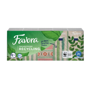Favora Recycling Wipes 15 x 10 pieces