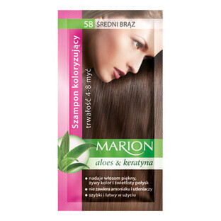 Șampon colorant Marion 58 mesteacăn roșcat 40 ml