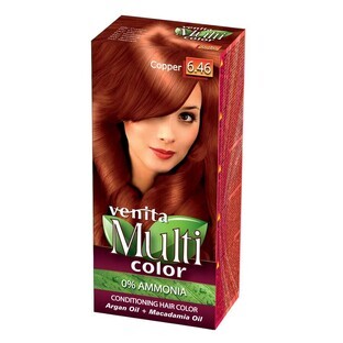 Venita MultiColor Diagnosis vopsea de păr 6.46 Cupru