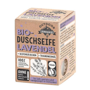 Outdoor Freakz, Savon de douche à la lavande, 100g
