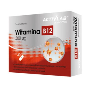 Vitamina B12 50 mcg, 30 cápsulas