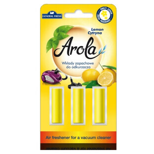 General Fresh, Vacuum cleaner cartridge, Lemon, 3 pieces