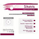 Sikatris, cerotto in silicone per cicatrici, circolare pervinca 7,6 cm, 5 pz - A lungo termine!