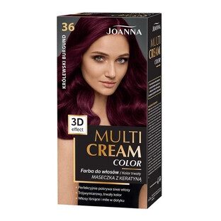 Joanna Multi Cream Multi Cream Colour 3D Hair Colour 36 Royal Burgundy