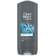 Dove Men, Clean Comfort Duschgel für Körper, Gesicht und Haare, 400 ml