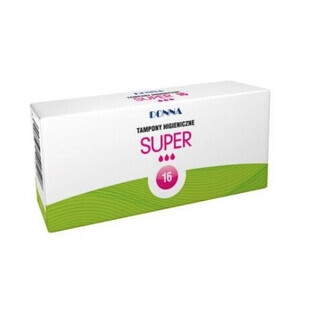Hygiënische pads, Donna New, Super, 16 stuks - Langer!