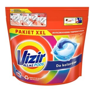 Vizir, kleurwascapsules, 50 stuks