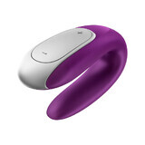 Satisfyer Double Fun Partner Vibrator per coppie Viola