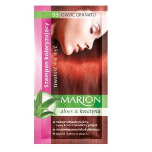 Marion, Șampon colorant, 93 fructe de rodie, 40 ml
