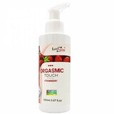 Love Stim Orgasmic Touch Olio intimo al gusto di fragola, 150 ml