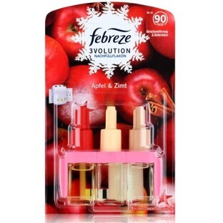 Febreze 3Volution, alcohol test insert, apple and cinnamon, 20ml