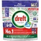 Dreft Platinum All in One capsule pentru mașina de spălat vase, 75 bucăți