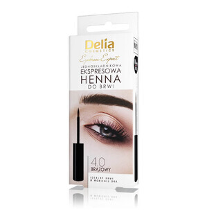 Delia Eyebrow Expert henné espresso per sopracciglia con una sola applicazione 4.0 Betulla, 6ml